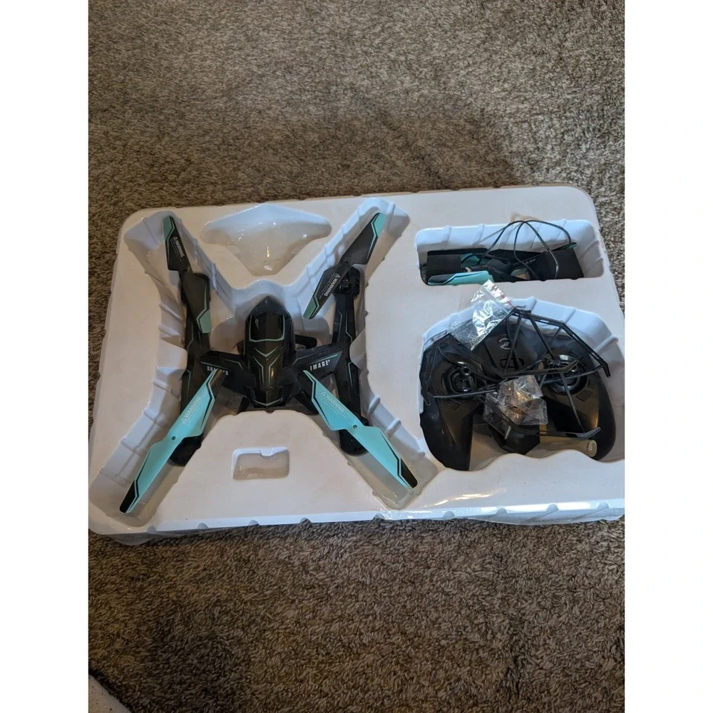 Incredible Sharper Image Steady Flying Wi-Fi Camera, Model 206089, Missing Parts